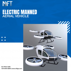 Electric manned aerial vehicle