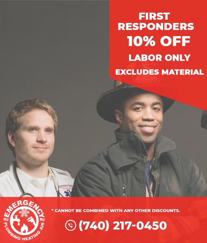 10% Off to Responders Labor Only, Excludes Material