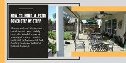 Patio Cover Construction Steps