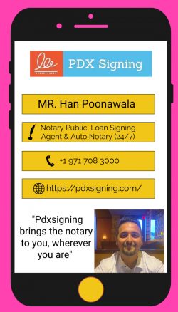 Pdxsigning brings the notary to you wherever you are