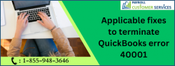 Fix QuickBooks Error 40001 Effective Troubleshooting Solutions