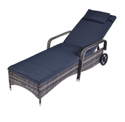 Stay Cozy and Chic: Embrace Luxury with a Rattan Sun Beach Lounger Chair