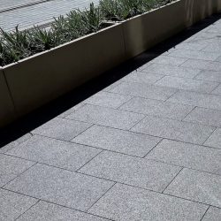 Raven Black Granite Tiles, Pavers & Copings