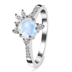 Buy Sterling Silver Moonstone Ring USA