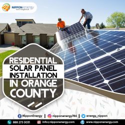 Residential Solar Panel Installation in Orange County