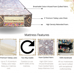 Buy latex mattress online in Hyderabad