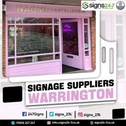 Signage Suppliers Warrington