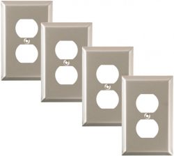 SleekLighting offers Satin Nickel Wall Plate at Best Price