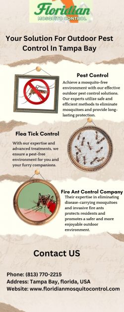 Your Solution For Outdoor Pest Control In Tampa Bay