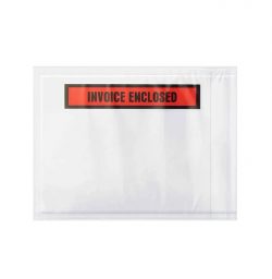 Packing list bag, transport label envelope