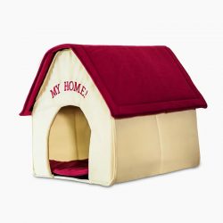 Stretch cotton fabric doghouse