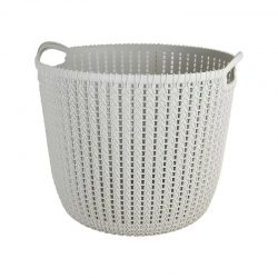 Plastic Decorative Storage Washing Laundry Basket Mould