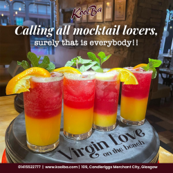 Koolba, the ultimate destination for mocktail lovers in Glasgow