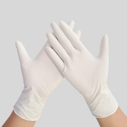 Disposable latex gloves medical /Industrial (with and without powder)