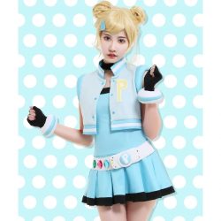 Powerpuff Girls Costume, Bubbles 8 Piece Set $109.95