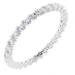 Stunning Diamonds Eternity Band for Women