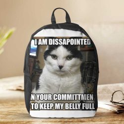 Disappointed Meme Backpacks