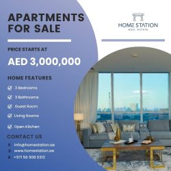 Luxury Apartments For Sale in Dubai