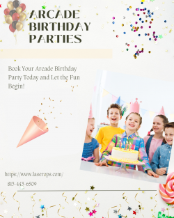 Explore The Ultimate Arcade Birthday Parties Experience