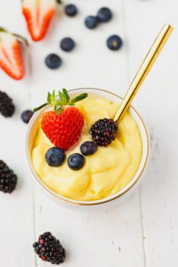 Custard recipe egg yolk Trifle: Layer your custard with cake, fruit, and whipped cream