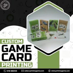 Custom Game Card Printing