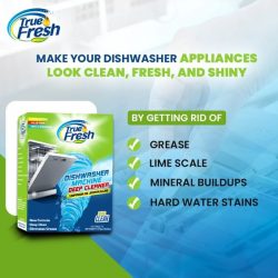 Dishwasher Deep Cleaning Tablets – Make Your Dishwasher Look Clean, Fresh & Shiny