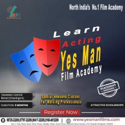 Explore the Best Acting Classes in Chandigarh at Yes Man Film Academy