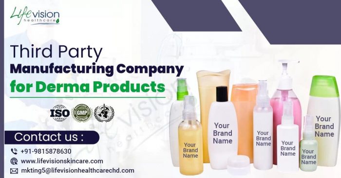 Third Party Manufacturing Company of Dermatology