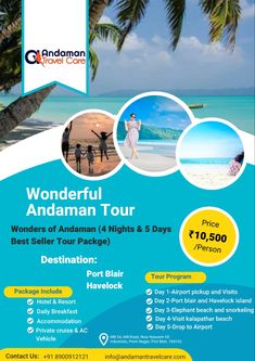 Andaman and Nicobar adventure package