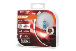 Osram H11 Night Breaker Lazer 150% halogenpære