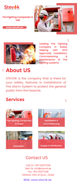 Fire Fighting Companies In UAE