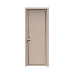 HL-X926 Flush design Waterproof WPC Carving Musuem Door