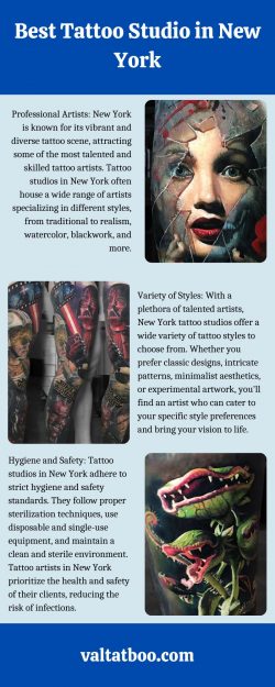 Best Tattoo Studio in New York