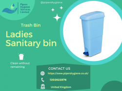 Pipers Hygiene LTD: Ladies Sanitary Bin