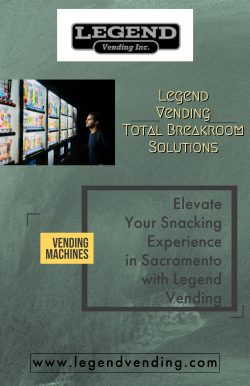 Healthy food vending machines