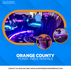 Orange County Poker Table Rentals