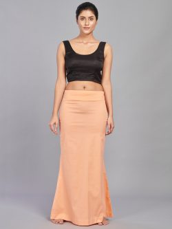 Peach Color Saree Shapewear