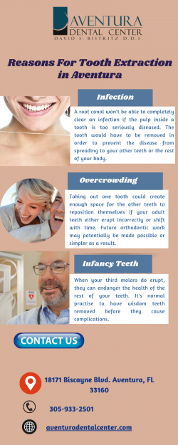 Reasons For Tooth Extraction in Aventura