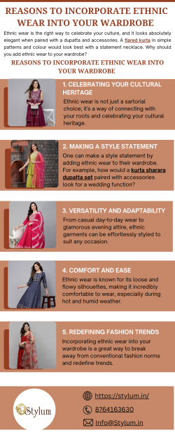 Reasons To Incorporate Ethnic Wear Into Your Wardrobe