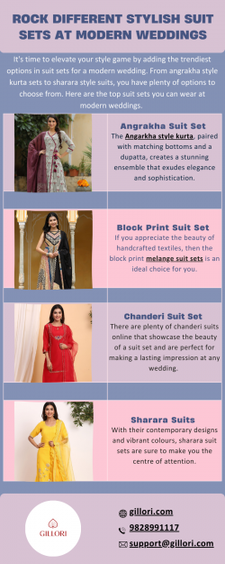 Rock Different Stylish Suit Sets at Modern Weddings