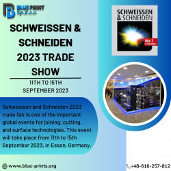 Stand Apart from your Rivals at the Schweissen and Schneiden 2023 Essen Exhibition with Blueprin ...