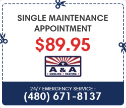 $89.95 Single Maintenance Appointment