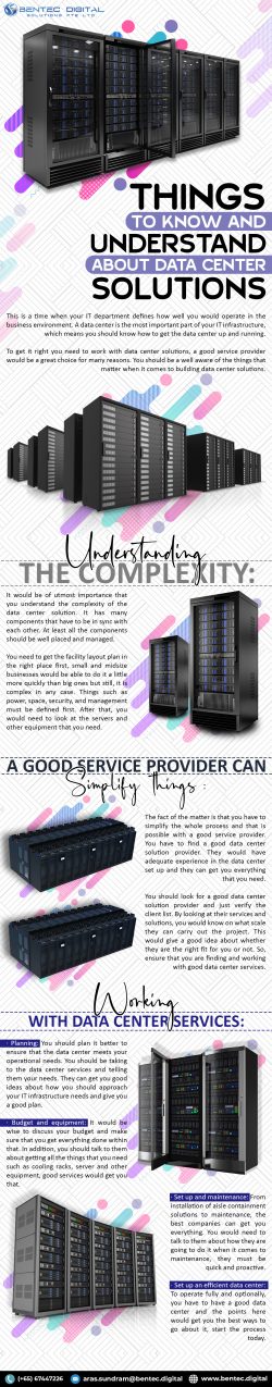 Things To Know And Understand About Data Center Solutions