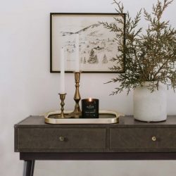 Wood Console Table – Gulmohar Lane