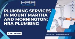 Plumber Mornington Peninsula – HRA Plumbing