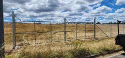 Industrial Subdivision Fence