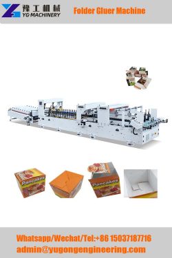 Carton Corrugated Box Folder Gluer