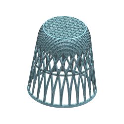 Fashion rattan chair stool mould