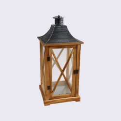 Home Furnishings Wrought Iron Retro European Style Garden Lantern Decoration Crafts