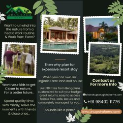 Farm Plots Near Bangalore – Experience Serenity: Anugraha Farms